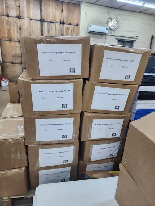 Impression registres, carnet de gestion, fiches canevas,..