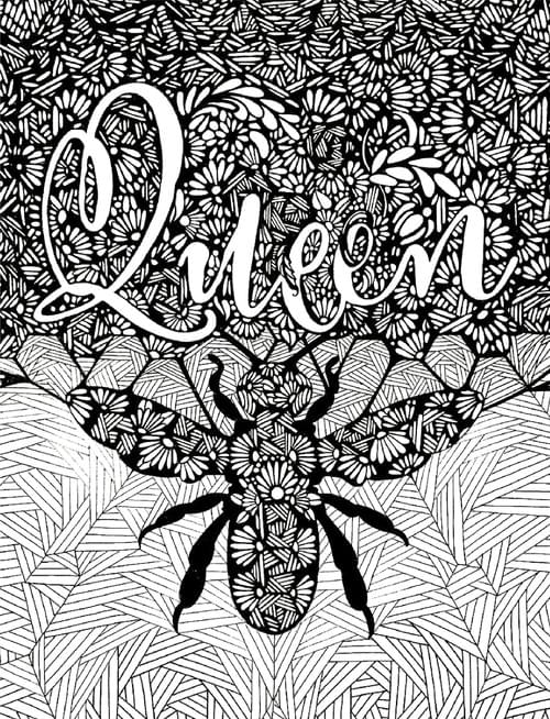 Queen Bee Fine Art Print