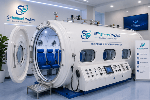 Medical hyperbaric oxygen chamber
