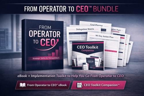 From Operator to CEO