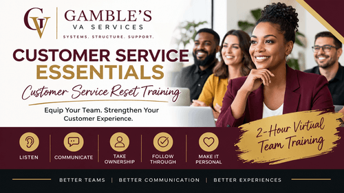 Customer Service Essentials: Customer Service Reset Training