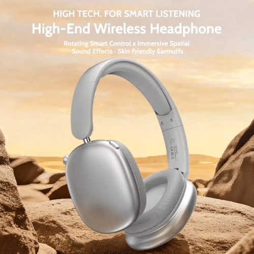 Over‑Ear Bluetooth Wireless Headphones Immersive Sound Foldable Gaming Headset