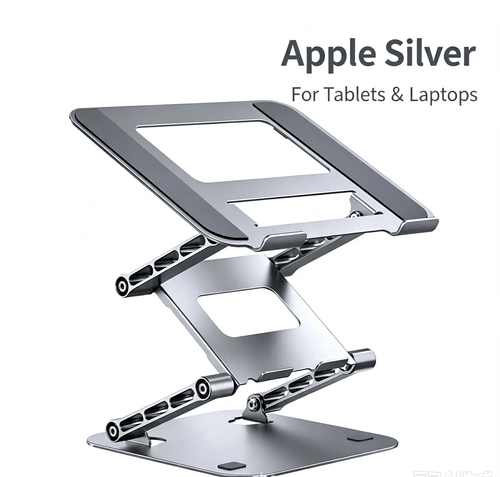 Multi‑Layer Adjustable Carbon Steel Laptop Riser, For Notebooks & Tablets