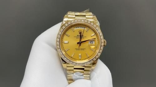 Rolex Day-Date 3640mm Double Calendar Steel Bracelet