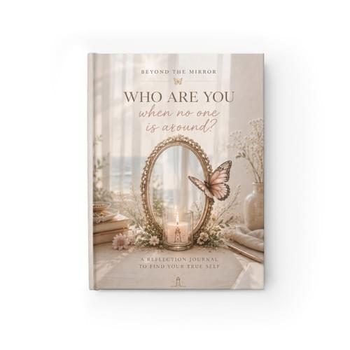 Who Are You When No One Is Around Reflection Journal | Blank Lined Journal