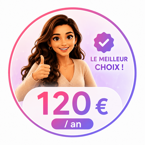 Wako Annuel ( Carte Bancaire / Paypal)
