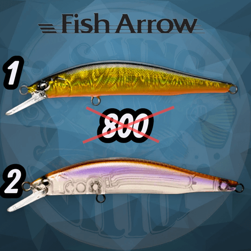Fish Arrow Three Shot 80 SP Minnow