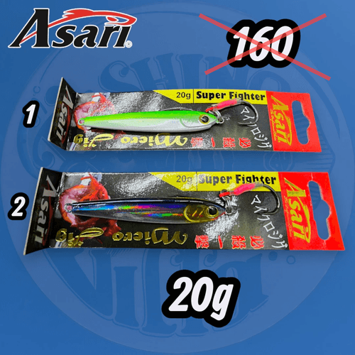 ASARI SUPER FIGHTER 20G MICRO JIG