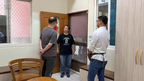 前新竹市文化局長錢康明送暖藍天家園:從物資缺口看見安置機構的長期資源困境