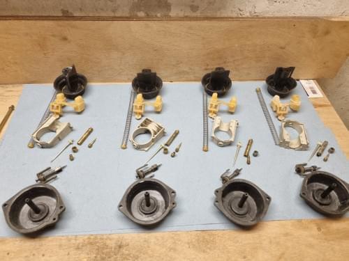 Yamaha FZR1000 EXUP Carburetor parts - 3LH 1989-1990