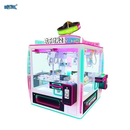 4 Player Claw Machine Prize Game for Arcade and Shopping Mall