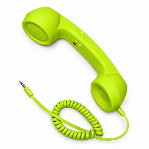 569 3.5mm Retro Phone Handset Green