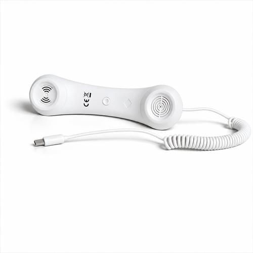 3289 USB Type-C Retro Phone Handset White