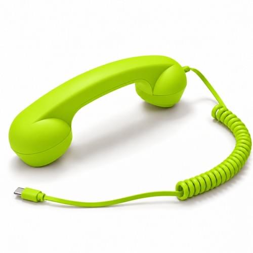 210 USB Type-C Retro Phone Handset Green