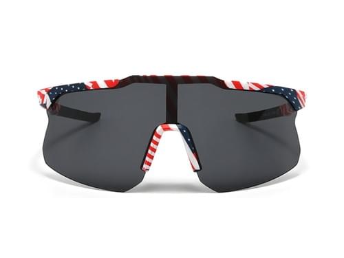 American Flag Independence Day Glasses Half-rimmed Outdoor Sports Sunglasses