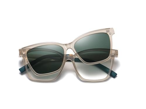 Magnetic Clip On Sunglasses Durable Optical Frames TR90 Eyeglasses