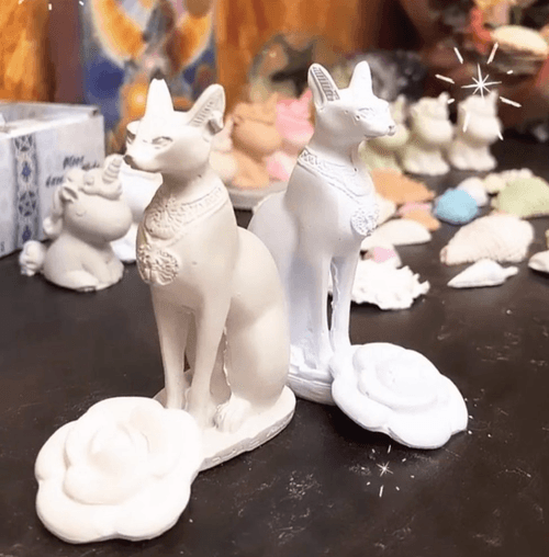 宇宙發辦古埃及貓能量擴香石 | 芭絲特 Bastet / Bast