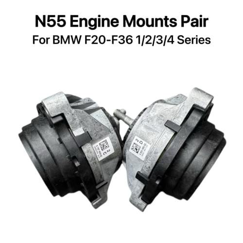 N55 Engine Mounts Pair for BMW N55 | Fits F20 F21 F22 F23 F30 F31 F32 F33 F34 F35 F36 | 135i M235i