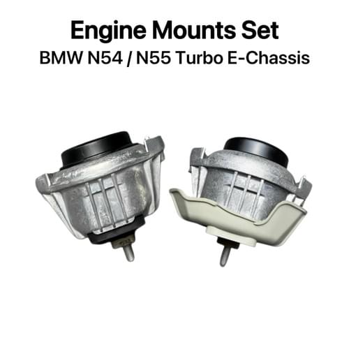 Engine Mounts Pair for BMW N54 N55 | Fits E82 E88 E90 E92 E93 E84 E89 | OE 22116760330 22116773744