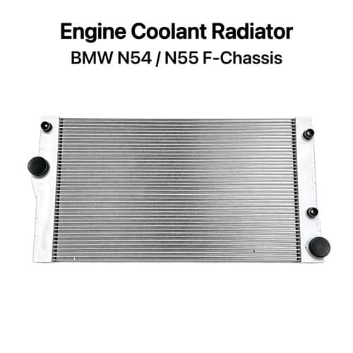 N54/55 Engine Radiator for BMW N54 N55 | Fits 5 Series F07 F10 F11 7 Series F01 F02 | OE 17118615426
