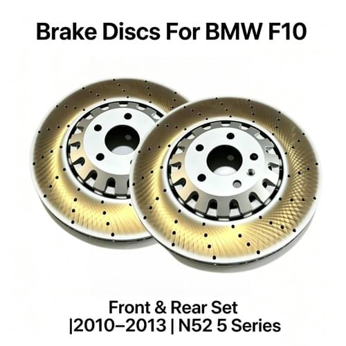 Front & Rear Performance Brake Discs 34116785675 34216785687 Fit BMW F10 F11 F07 F01 N52 Naturally A