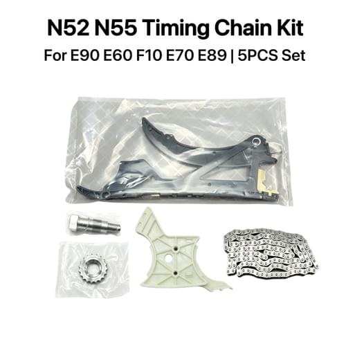 N52/N55Timing Chain Kit 5PCS For BMW N52 N55 325i 330i 335i 525i 530i 535i X3 X5 X6 Z4 E90 E60 F10