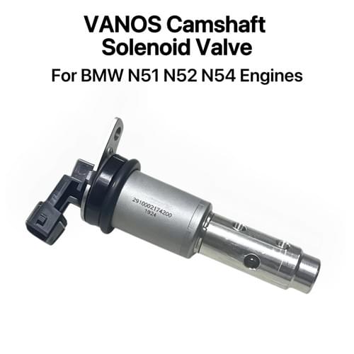 VANOS Camshaft Solenoid Valve Pair Kit, Direct Replacement, Fits BMW N51 N52 N54 Engine E60 E90 F10