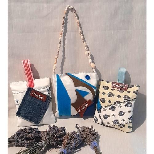 Lot de 3 pochons n° 23