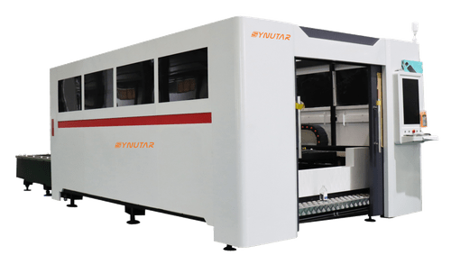 Exchangeable Table with Protection Cover Fiber Laser Cutting Machine