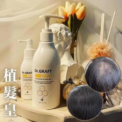 1 set: dr graft 植髮孕育洗頭水 300mlx1 + 植髮孕育精華 100ml x1, expiry date: 2026