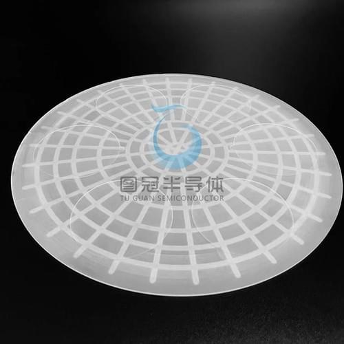 Quartz cover plate