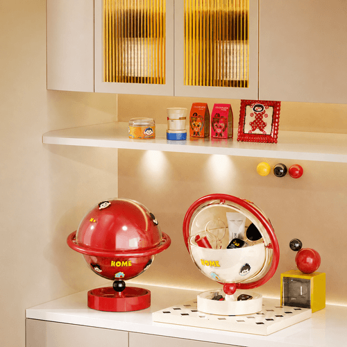 YN 8137 | Rotating Globe Storage Box