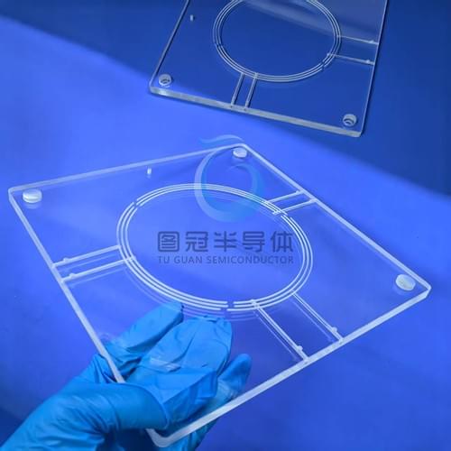 6 inch Quartz vacuum suction disc