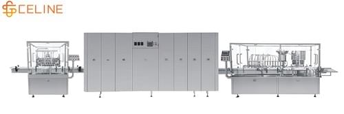 30-100ml Oral Liquid Washing Drying Filling Capping Integrated Line