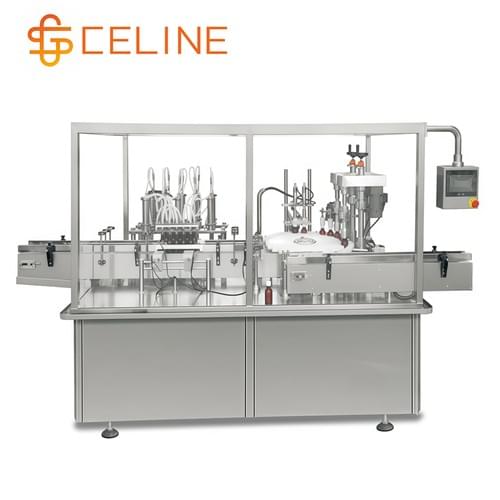 30-100ml Syrup Liquid Filling Capping Machine