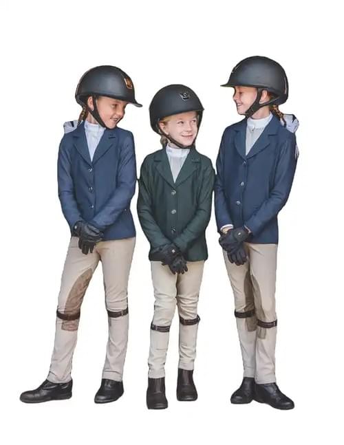 Kids Horse Riding Jacket Equestrian Horse Riding Shirt