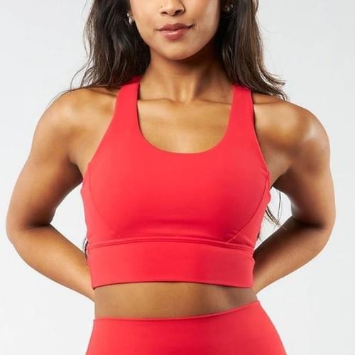 Plus Size Cross Back Sports Bra