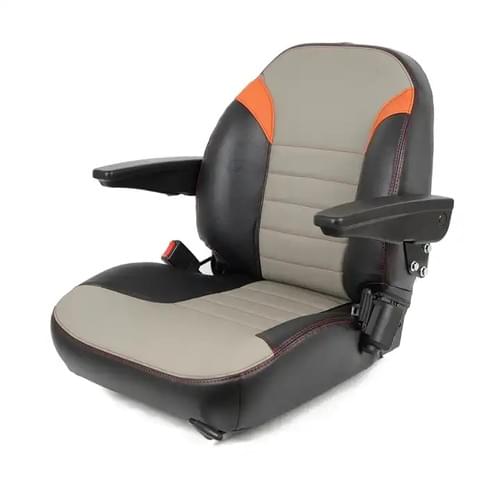 Turf equipment seat Zero Turn lawn mower grass collector Seat