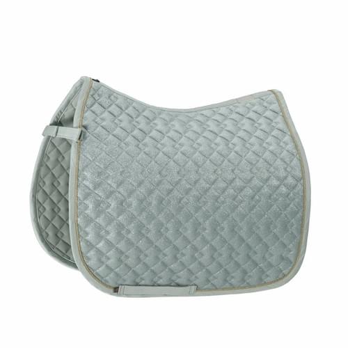 Saddle Pads Set for Horse Dressage Jumping Saddle Pad Satin Mat Equine Equestrian Products All Color