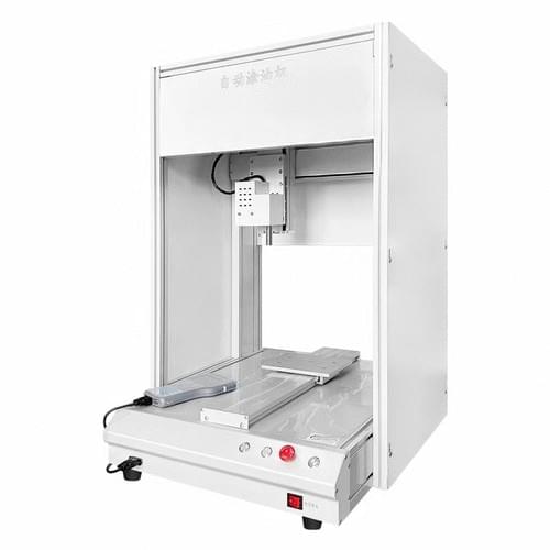 Industrial 4-Axis Rotary Dispensing Machine with Floor Stand