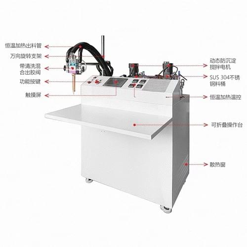 Semi-Automatic Benchtop Dispensing Machine for Potting and Sealing