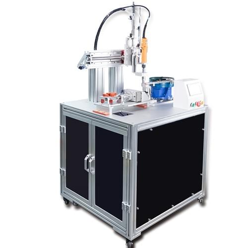 Robotic Floor-Standing Screwdriver with Auto-Feed Changeover