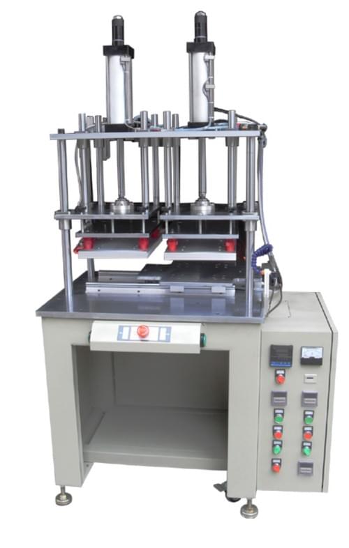 Floor-Standing Dual-Head Heat Press Machine