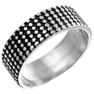 Pöttyös antikolt karikagyűrű