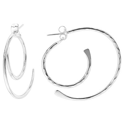 2részes nyitott félkör bedugós fülbevaló (Cikkszám: 47901)