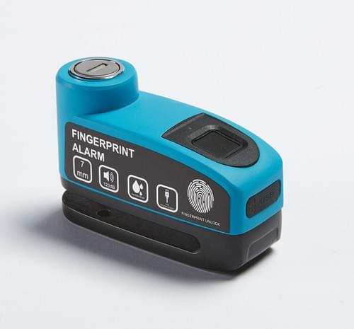 1408 Fingerprint Alarm Disc Lock