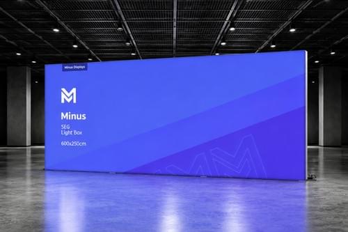 SEG Light Box Displays 600x250cm