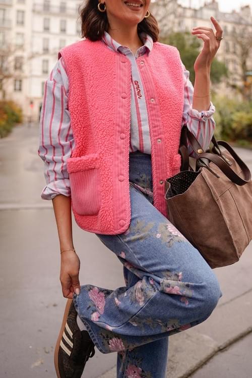 Gilet PIECES Anastacia