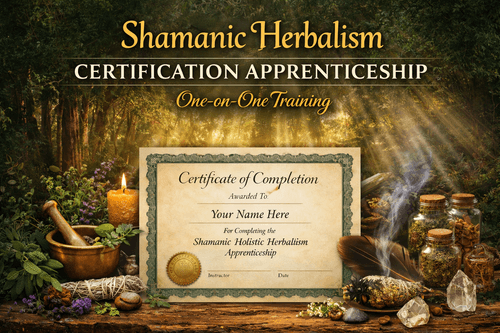 Shamanic Herbalism Certification Apprenticeship