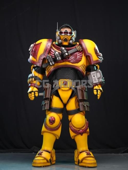 Warhammer 40k Imperial Fists Cosplay Armor